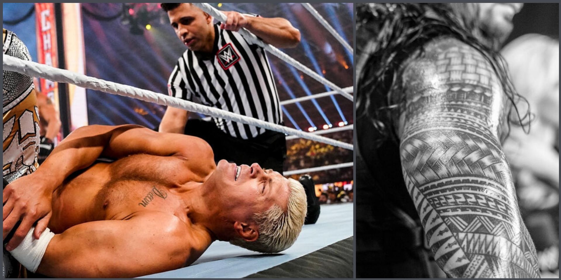 Could Roman Reigns be forced to replace Cody Rhodes? (Photo credit: WWE.com) 