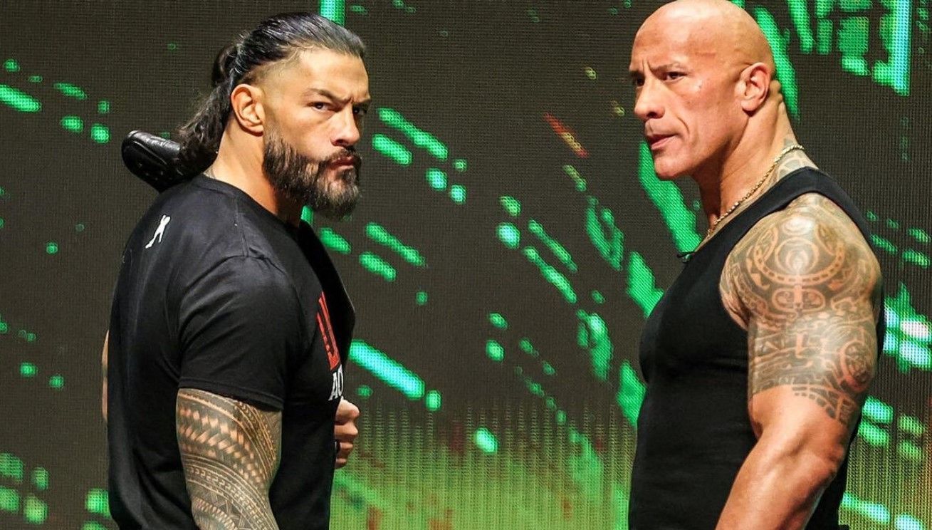 Roman Reigns and The Rock are rumored to face each other at WrestleMania 41 (Image Credits: WWE)