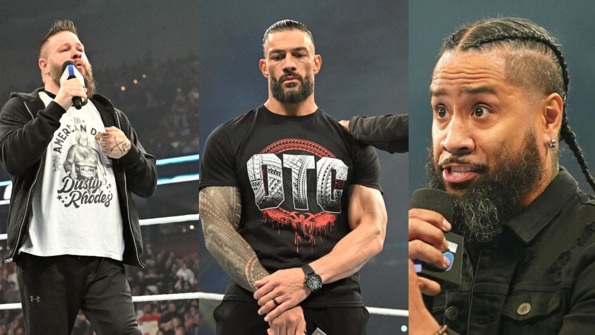 Jimmy Uso was removed from The Bloodline after WrestleMania XL. [Images Source: WWE.com]