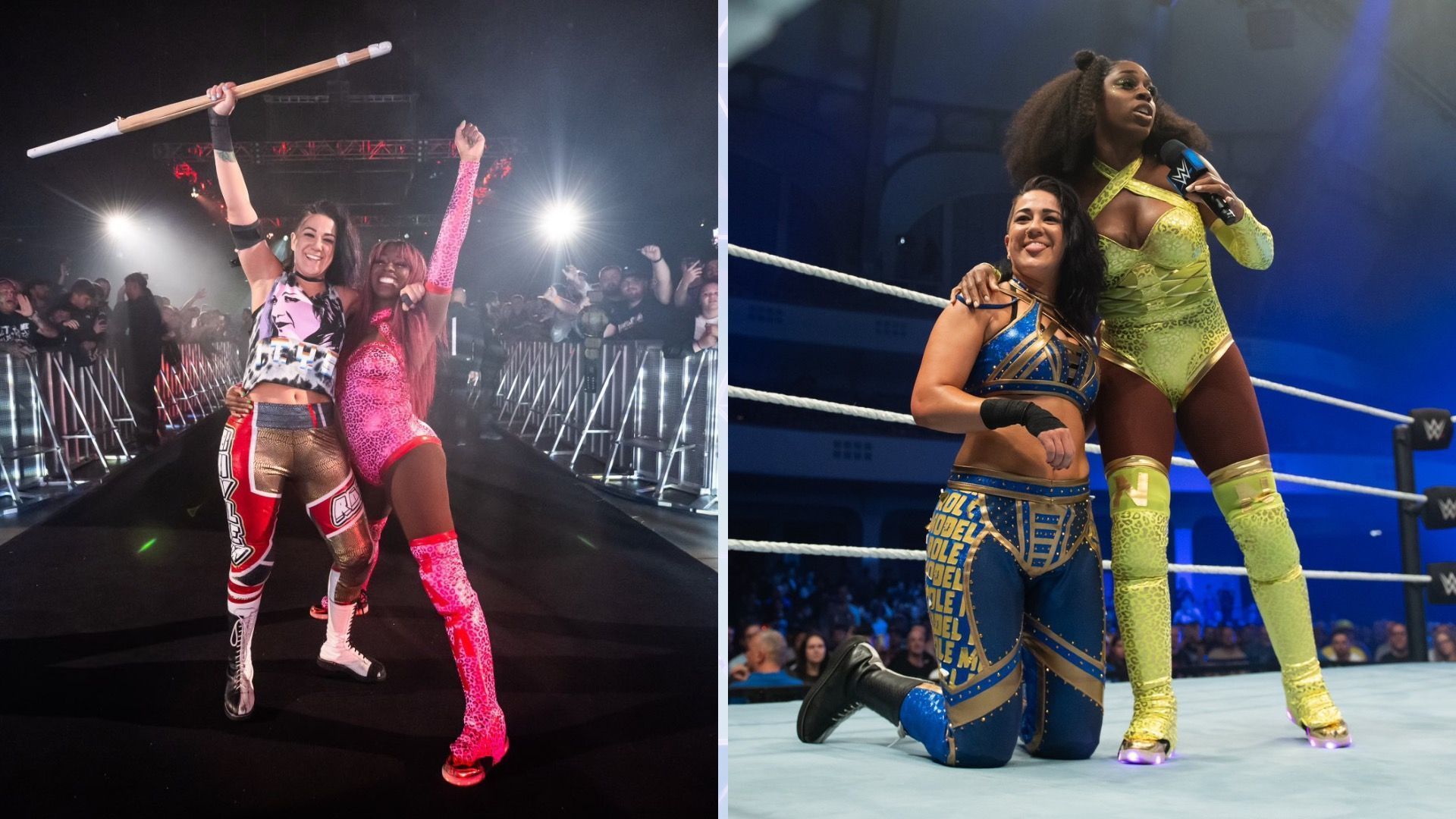 Bayley and Naomi [Image Credits: The official X handles of Bayley and Naomi]