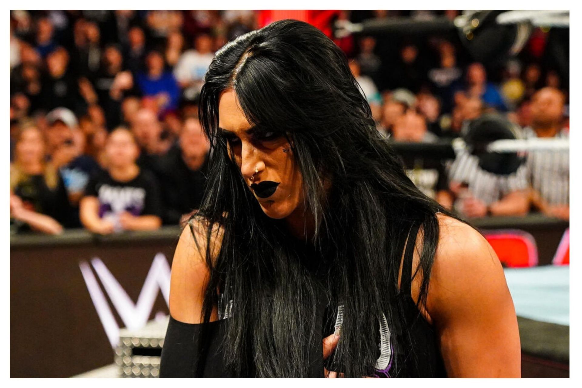 Rhea Ripley on RAW (Photo credit: WWE.com))