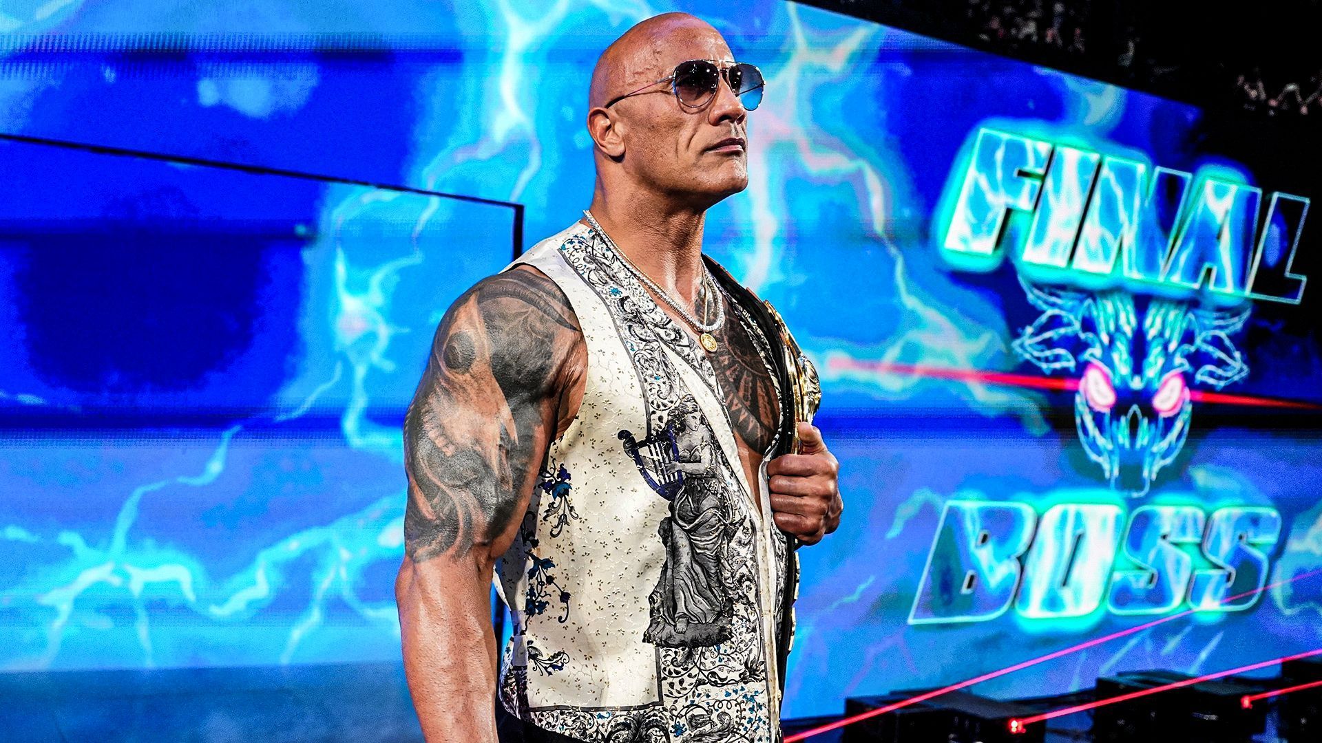 The Rock returned at Bad Blood 2024! (Pic Credit: WWE.Com)