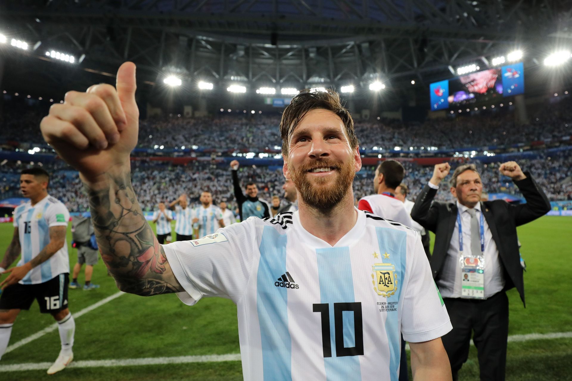 Nigeria v Argentina: Group D - 2018 FIFA World Cup Russia - Source: Getty