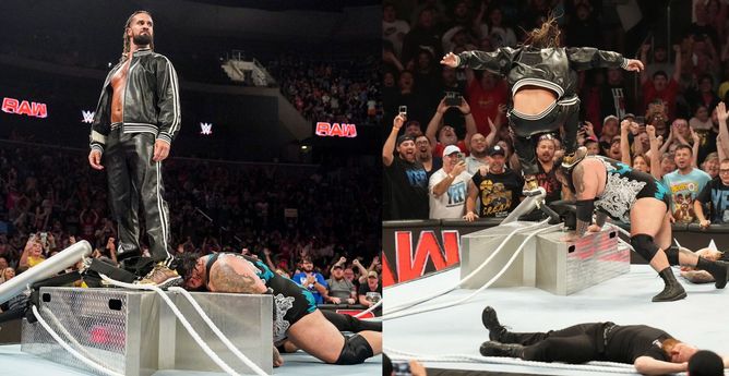 150 किलो के रेसलर की Seth Rollins को डरावनी धमकी, WWE Raw में हार का बने थे कारण