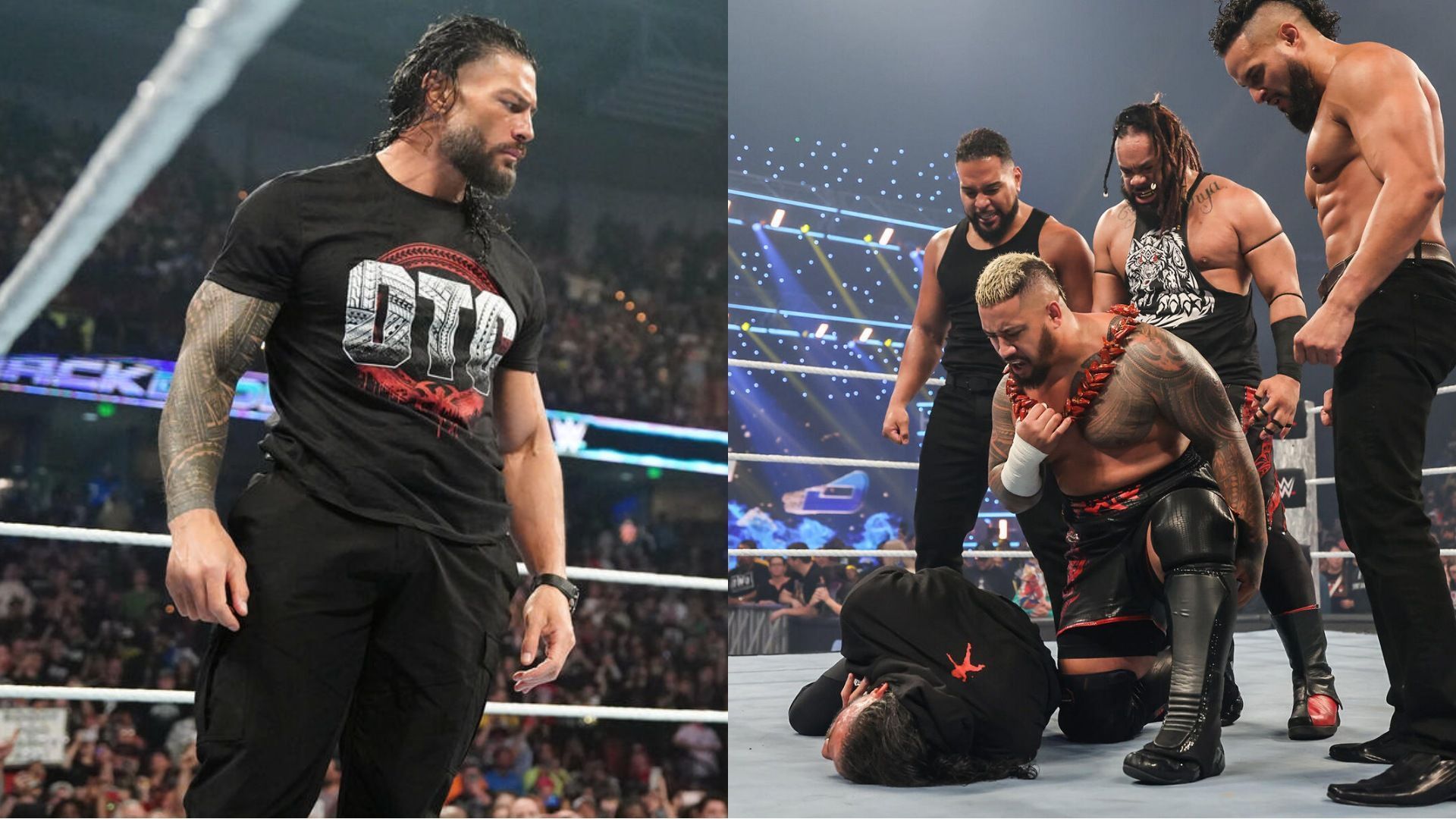 WWE SmackDown, Roman Reigns, Solo Sikoa, The Usos, Bloodline, Crown Jewel 2024,