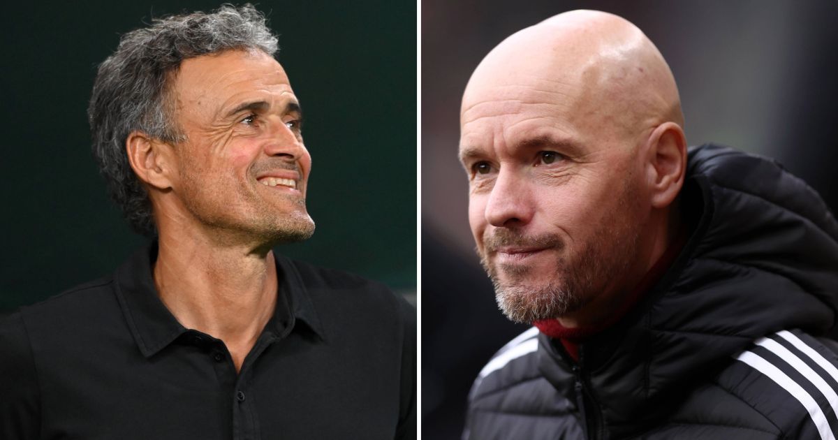 Luis Enrique and Erik ten Hag