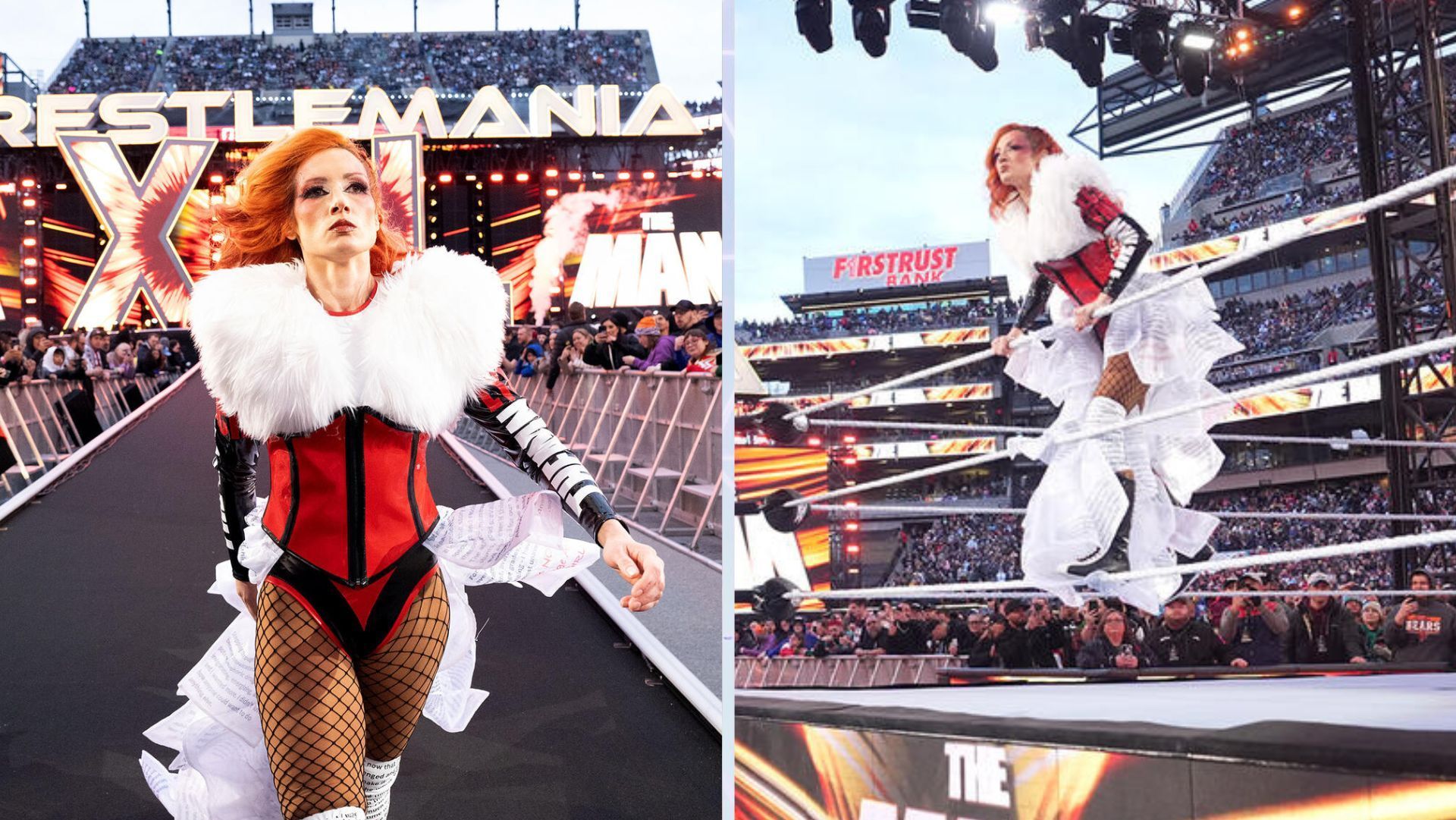 Becky Lynch was dethroned by Liv Morgan. [Images Source: WWE.com]