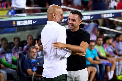 Xavi played under Pep Guardiola at Barcelona (Image - Getty)