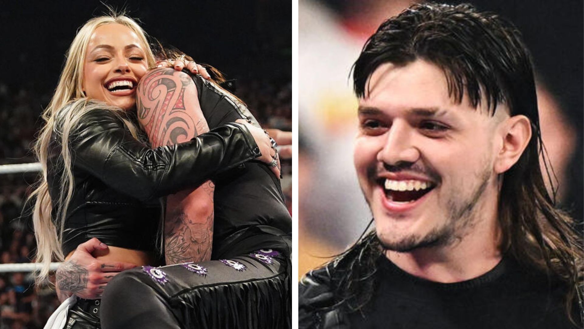 Morgan and Mysterio are in a storyline relationship. [Photos: WWE.com]