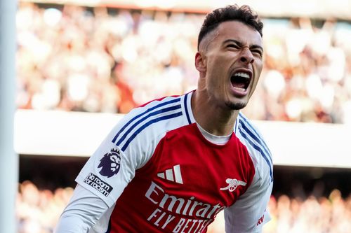 Gabriel Martinelli is loving life playing alongside Bukayo Saka (Image - Getty)