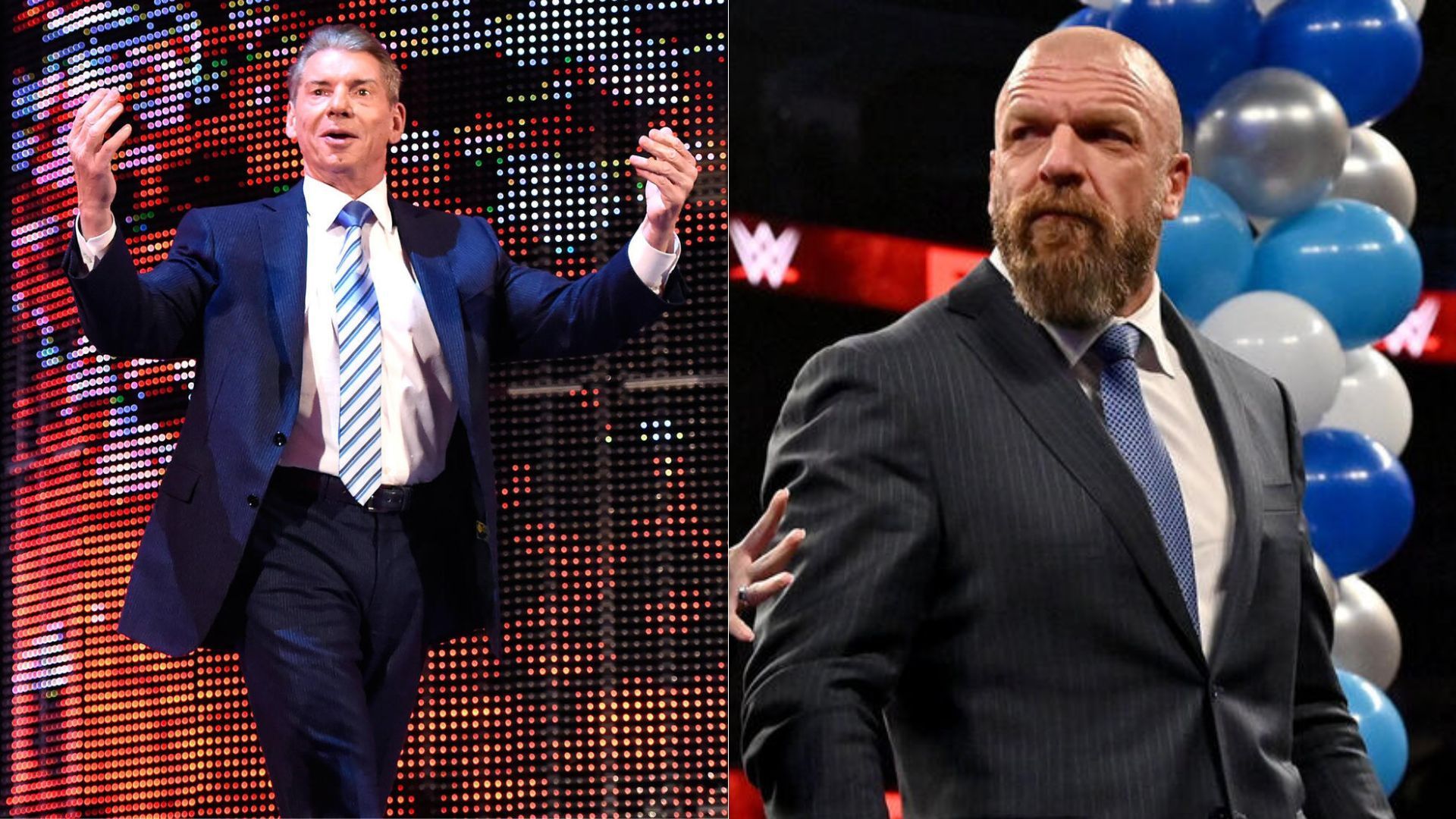 Vince McMahon (left); Triple H (right) [Image Credits: wwe.com]