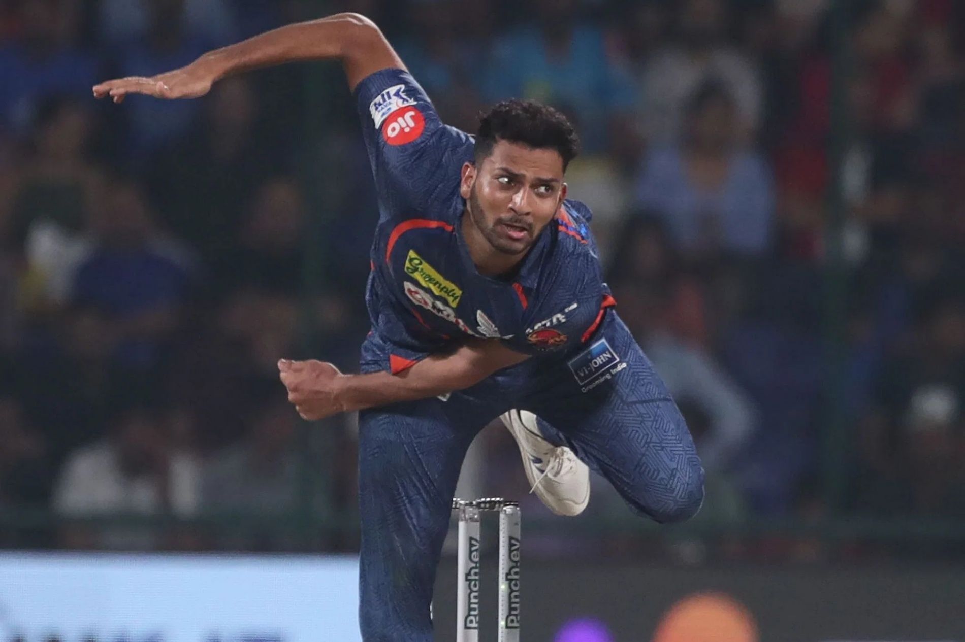 Lucknow Super Giants left-arm pacer Mohsin Khan (Image Credits: Getty Images)