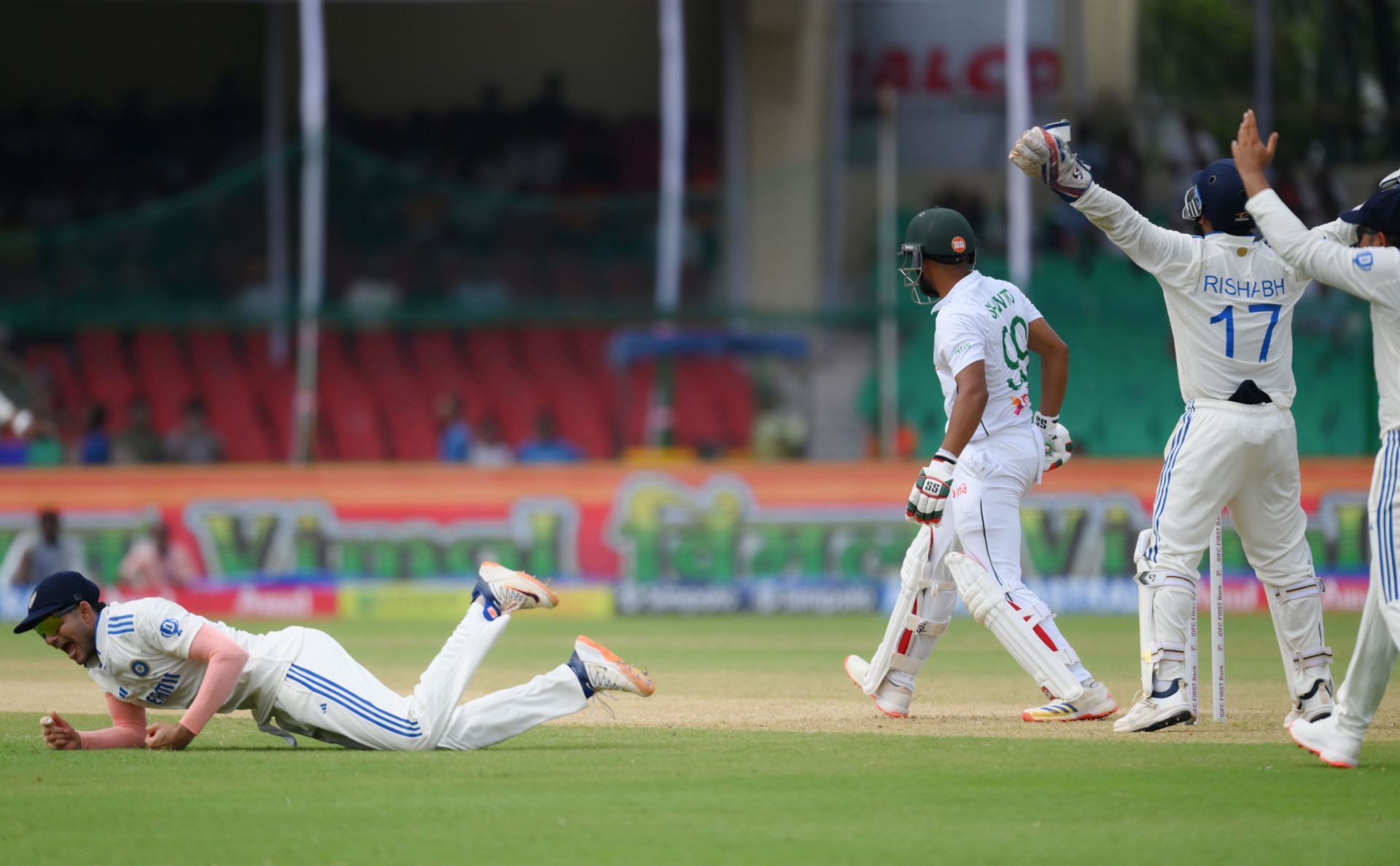 Test Cricket Match Between India And Bangladesh At Kanpur - Source: Getty