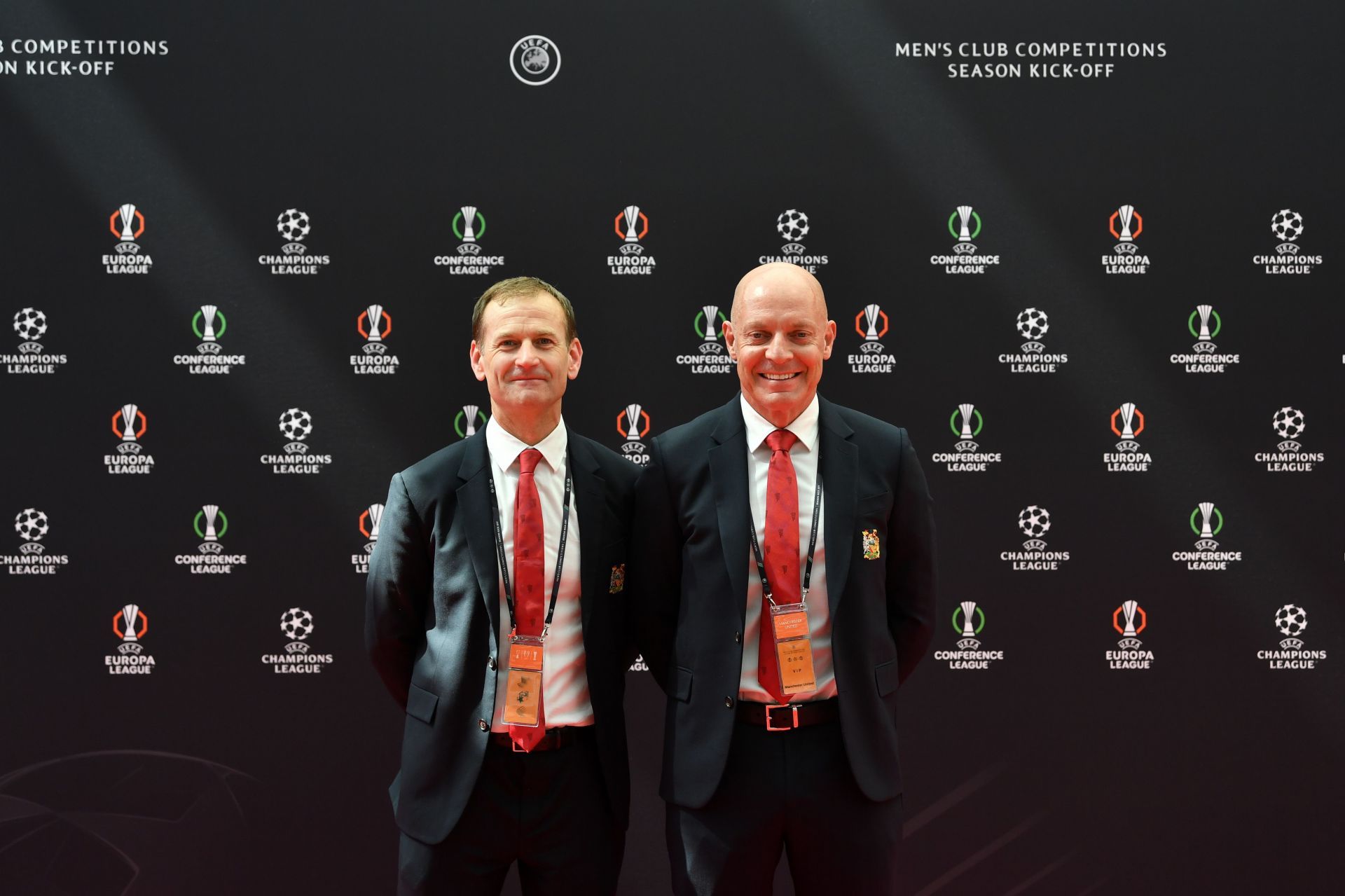 Manchester United&#039;s sporting director Dan Ashworth and INEOS&#039; Head of Sport Sir Dave Brailsford (Image - Getty)