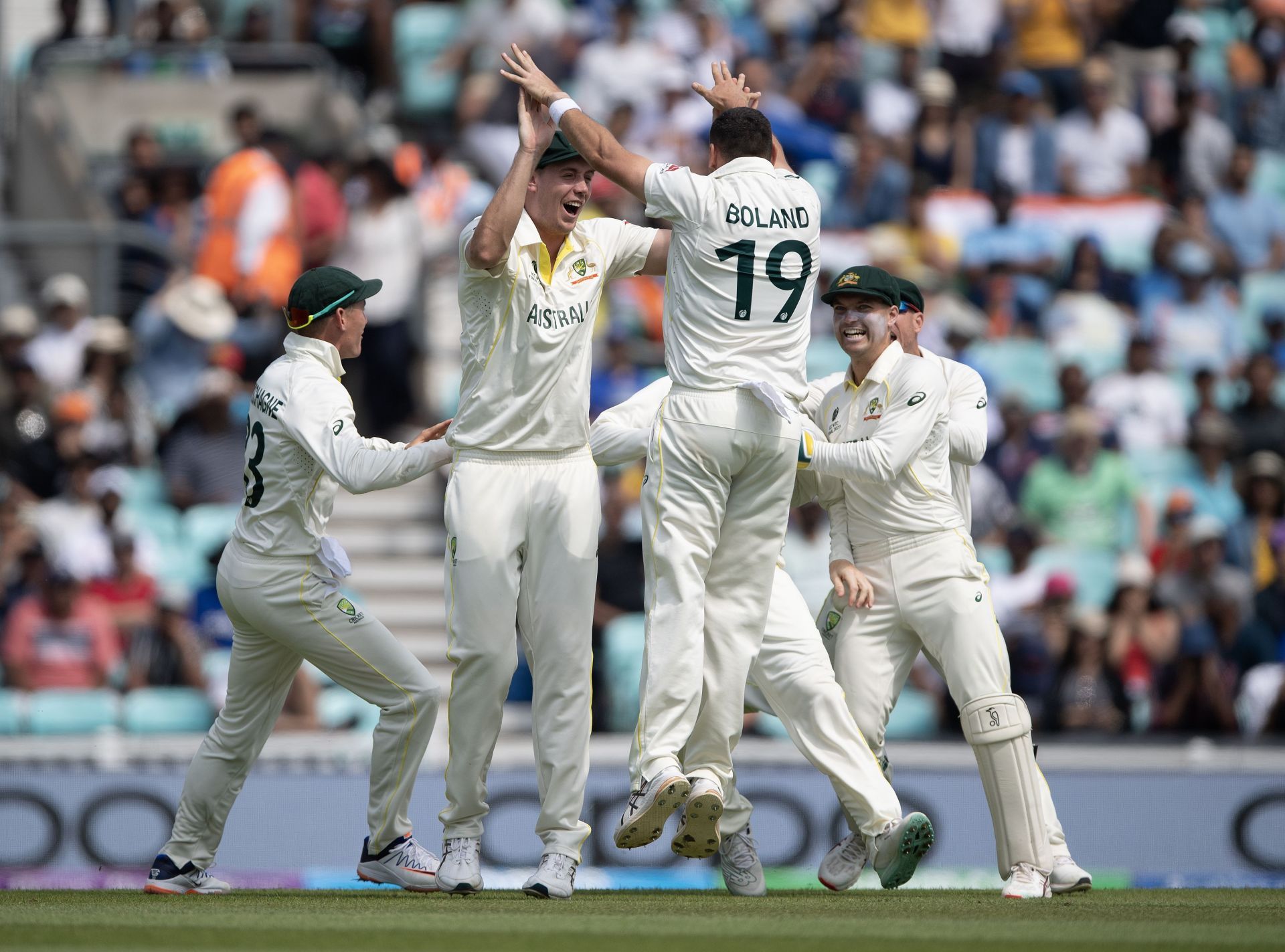 Australia avenged their dismal recent Test record against India with the 2023 WTC final win[Credit: Getty]