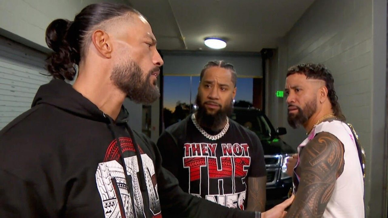 WWE, Roman Reigns, Jey Uso, Jimmy Uso, 