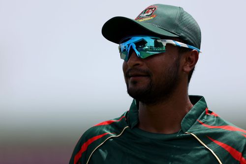 Shakib Al Hasan. (Image Credits: Getty)