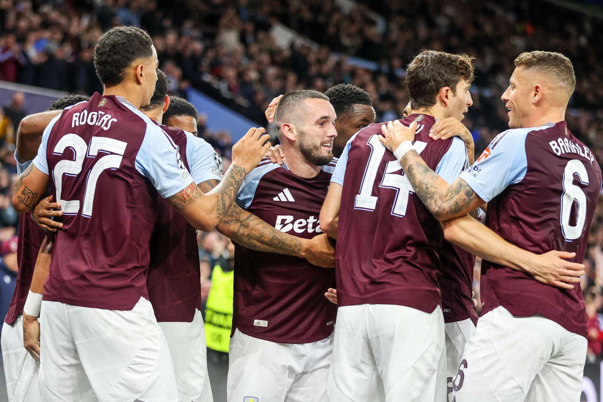 Aston Villa FC v Bologna FC 1909 - UEFA Champions League 2024/25 League Phase MD3 - Source: Getty