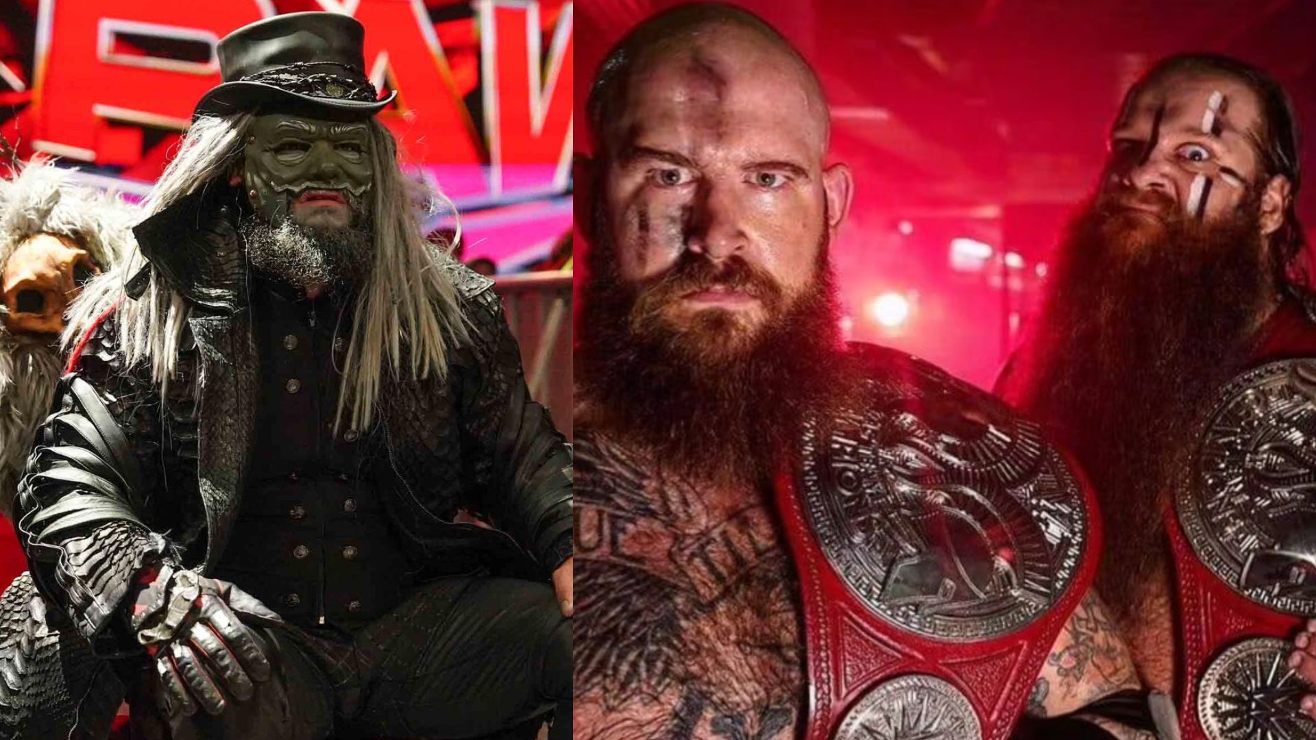 The War Raiders returned to action tonight on RAW. [Photos: WWE.com/ Ivar on Instagram]