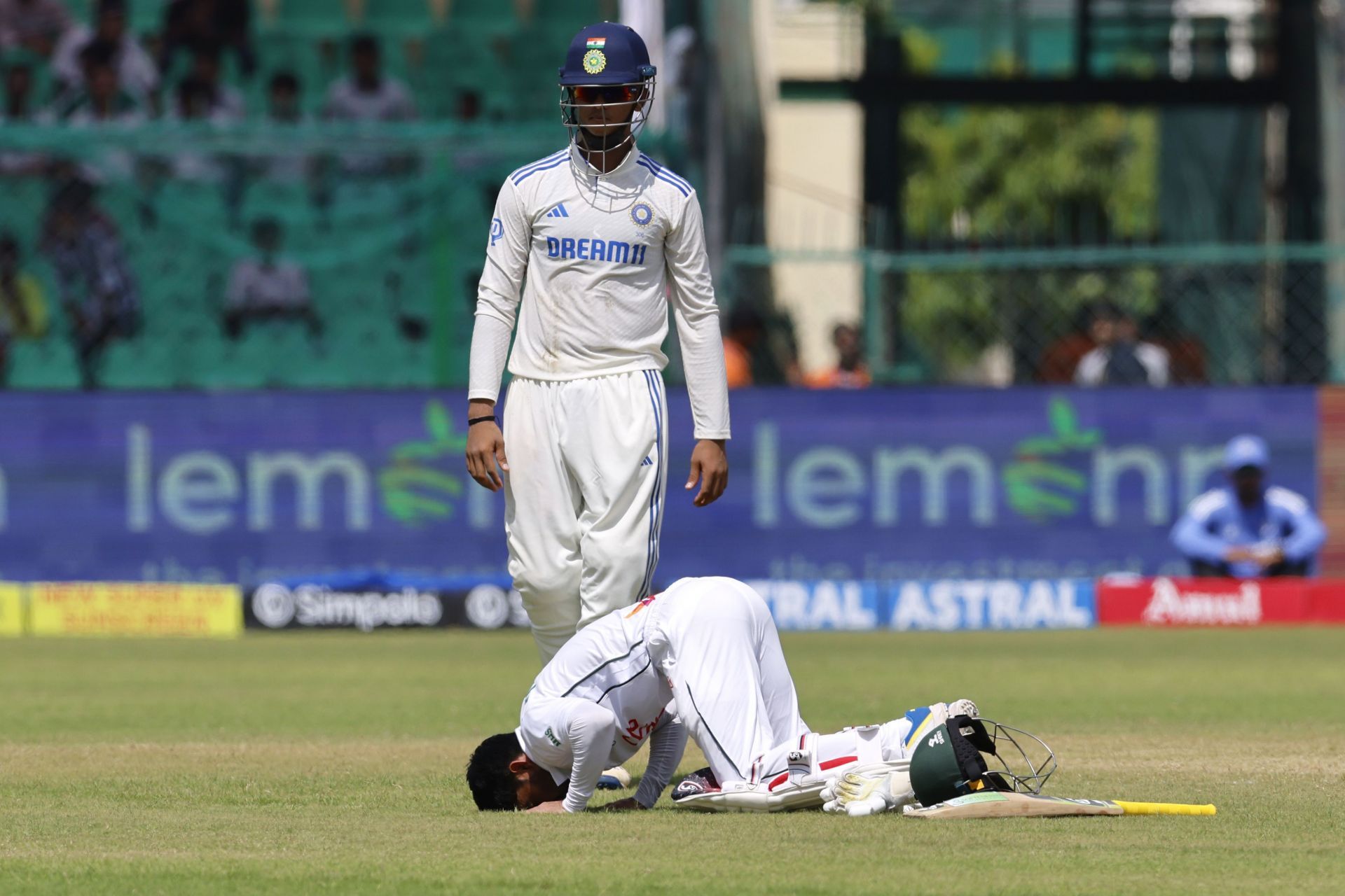 Mominul Haque scored a century in Bangladesh&#039;s first innings. (Credits: BCB Twitter)