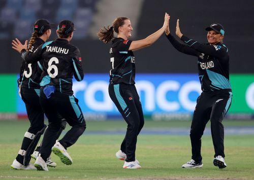 Rosemary Mair celebrates a wicket. (Credits: Getty)