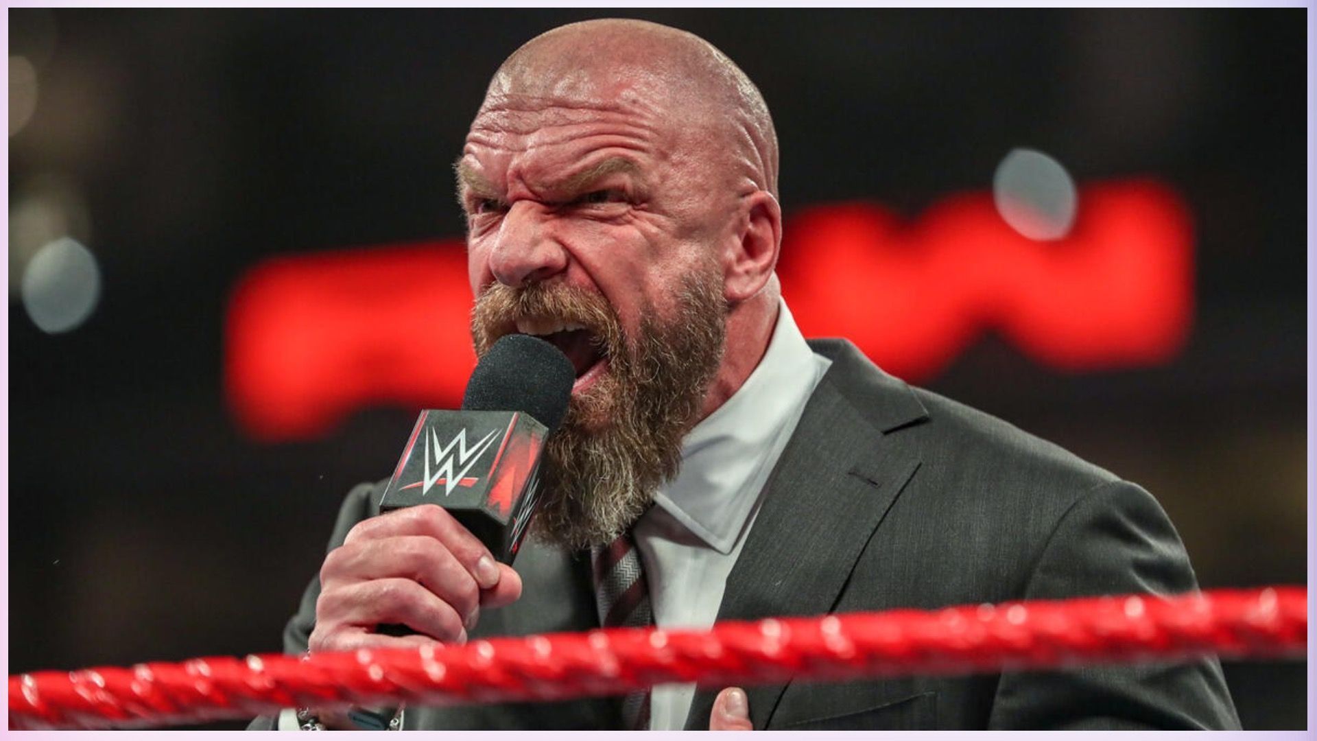 Triple H to execute a double turn during firsttimeever match at WWE