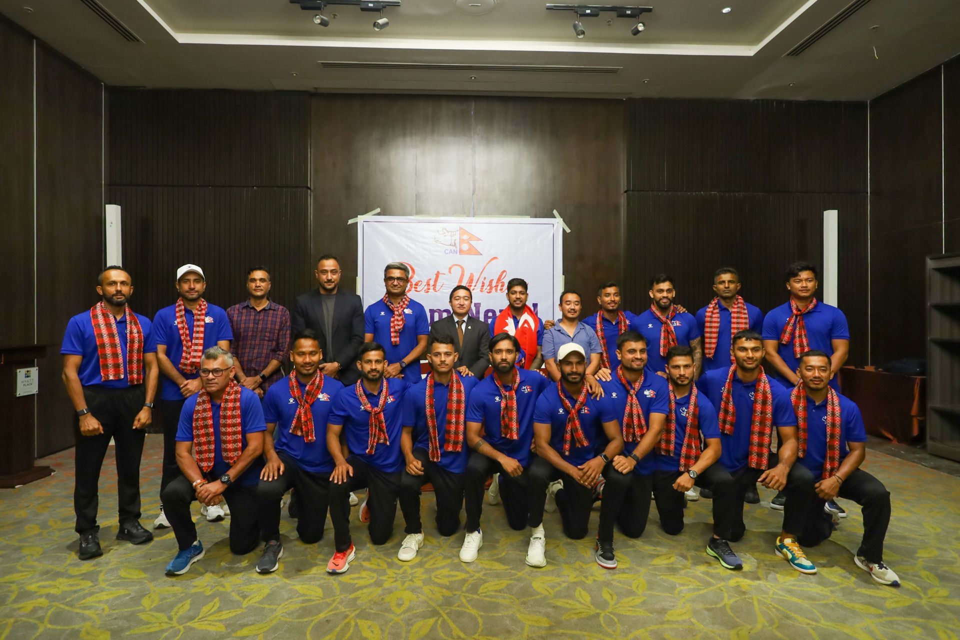 Nepali National Cricket Team Given Farewell As They Head For Cricket World Cup League 2 Matches - Source: Getty