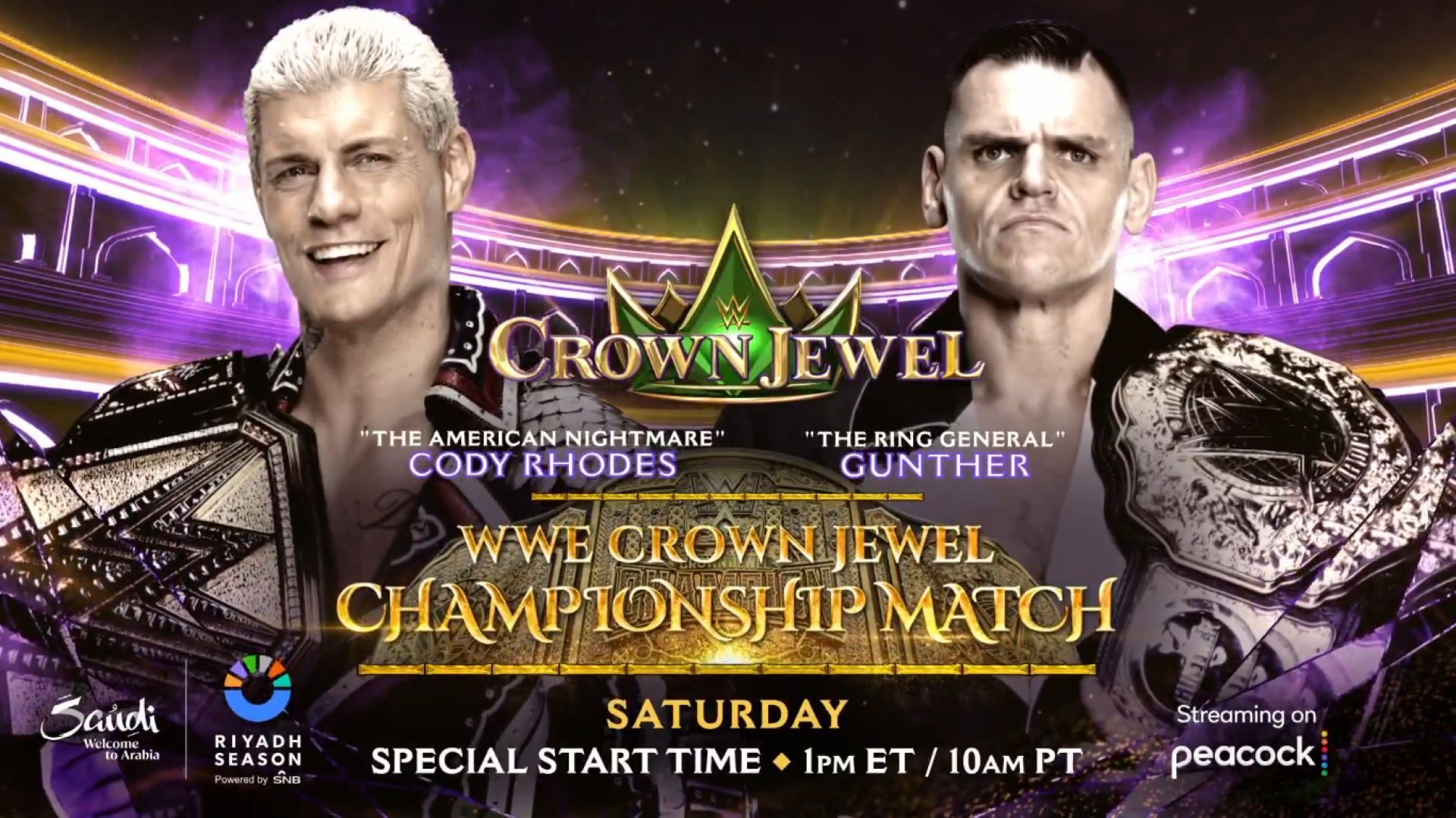 Who will claim to be the dominant Champion in WWE at Crown Jewel? (Image Credit: WWE on X)