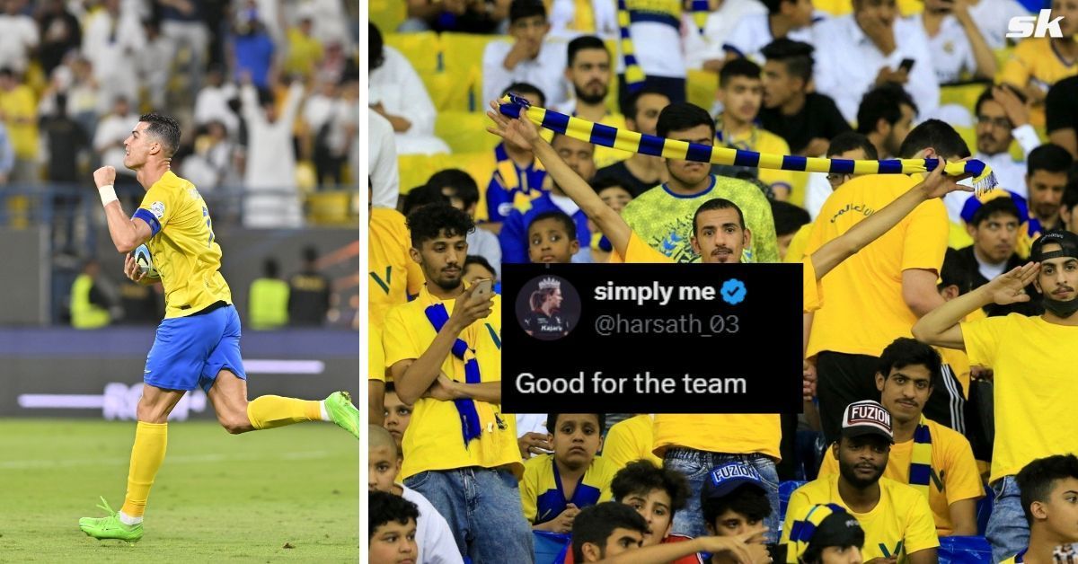 Fans react to Cristiano Ronaldo