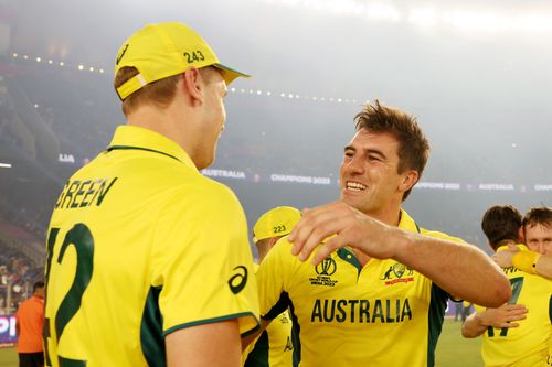 Cameron Green and Pat Cummins (Credits: Getty)