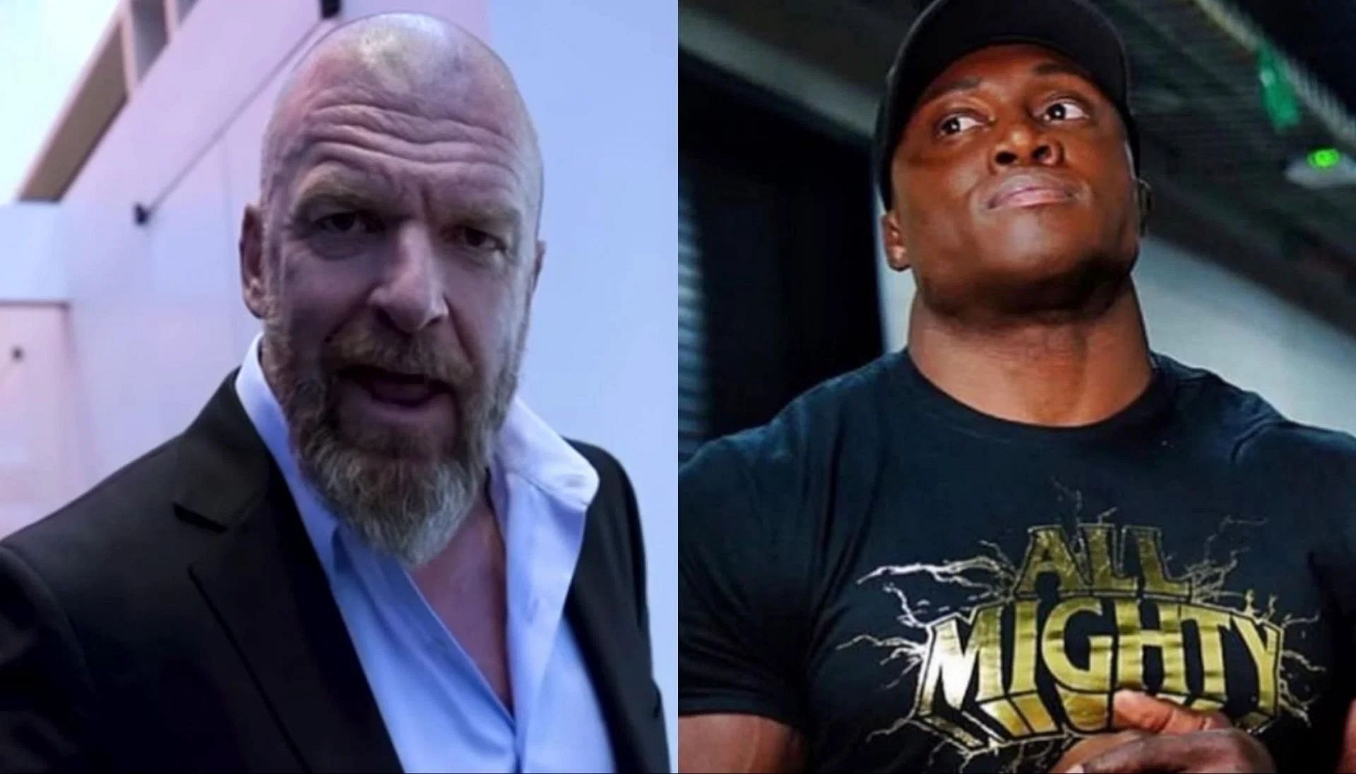 Images via Bobby Lashley and Triple H