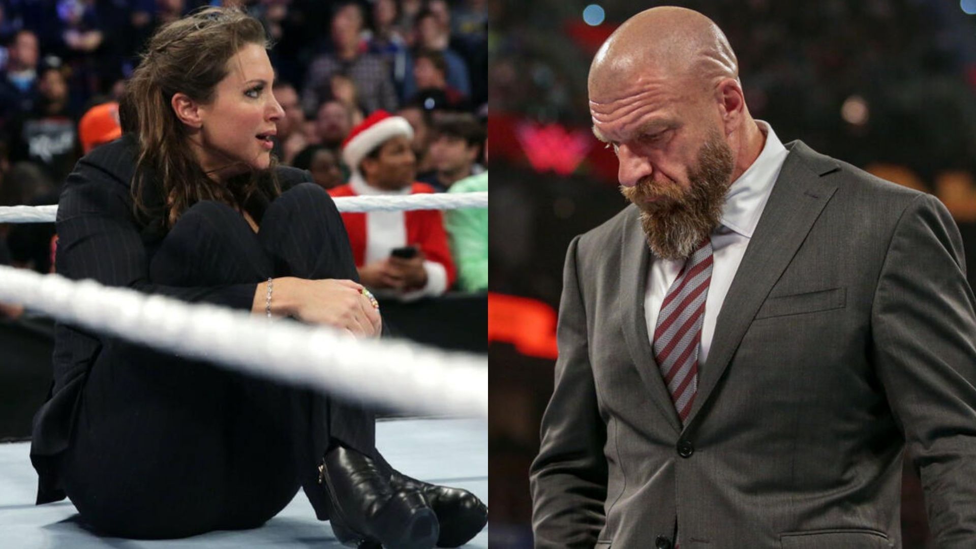 Stephanie McMahon and Triple H (Images credit: WWE.com)