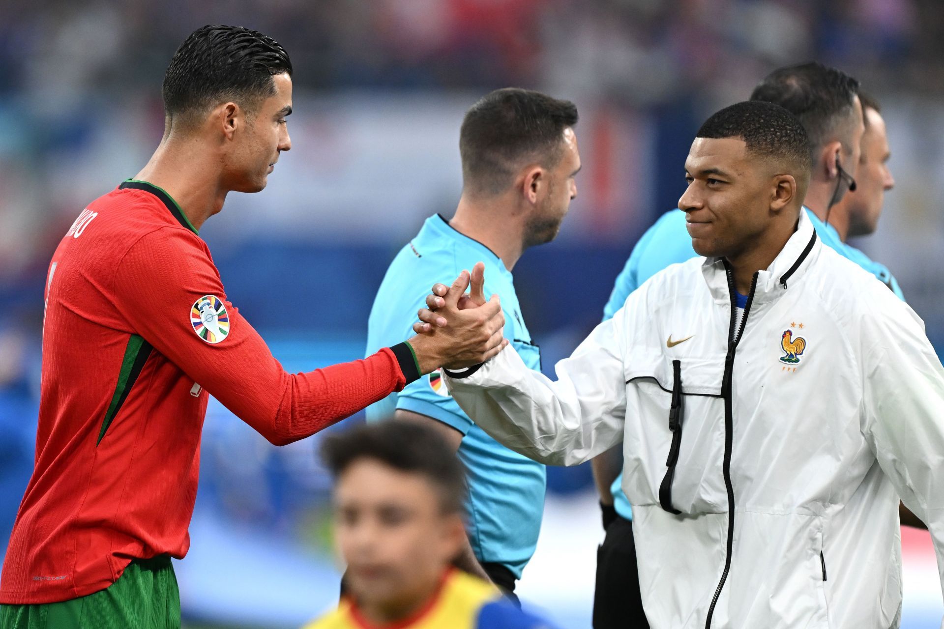 Cristiano Ronaldo and Kylian Mbappe