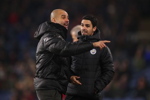 Mikel Arteta worked closely with Pep Guardiola at Manchester City (Image - Getty)