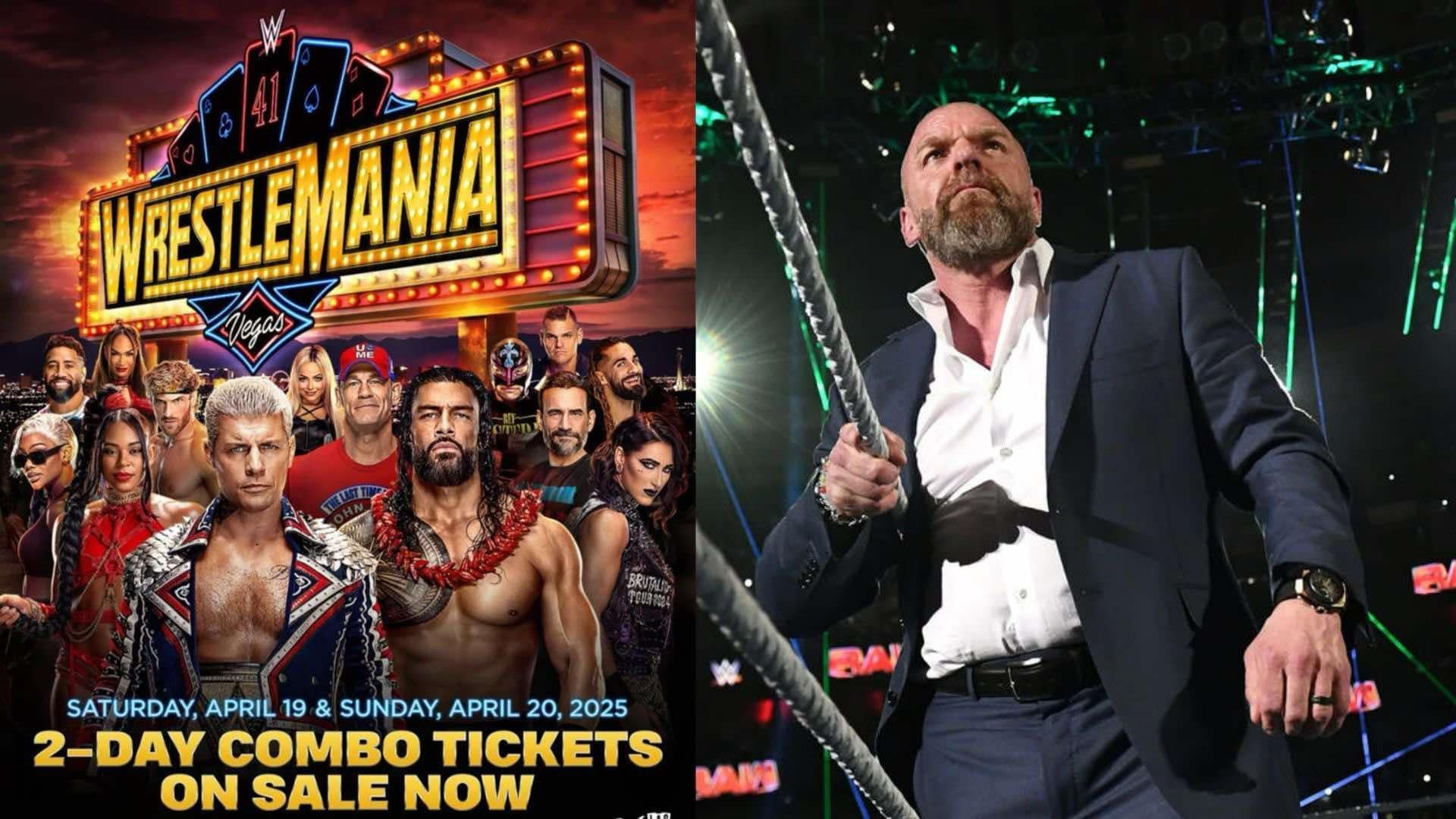 WrestleMania 41, Triple H