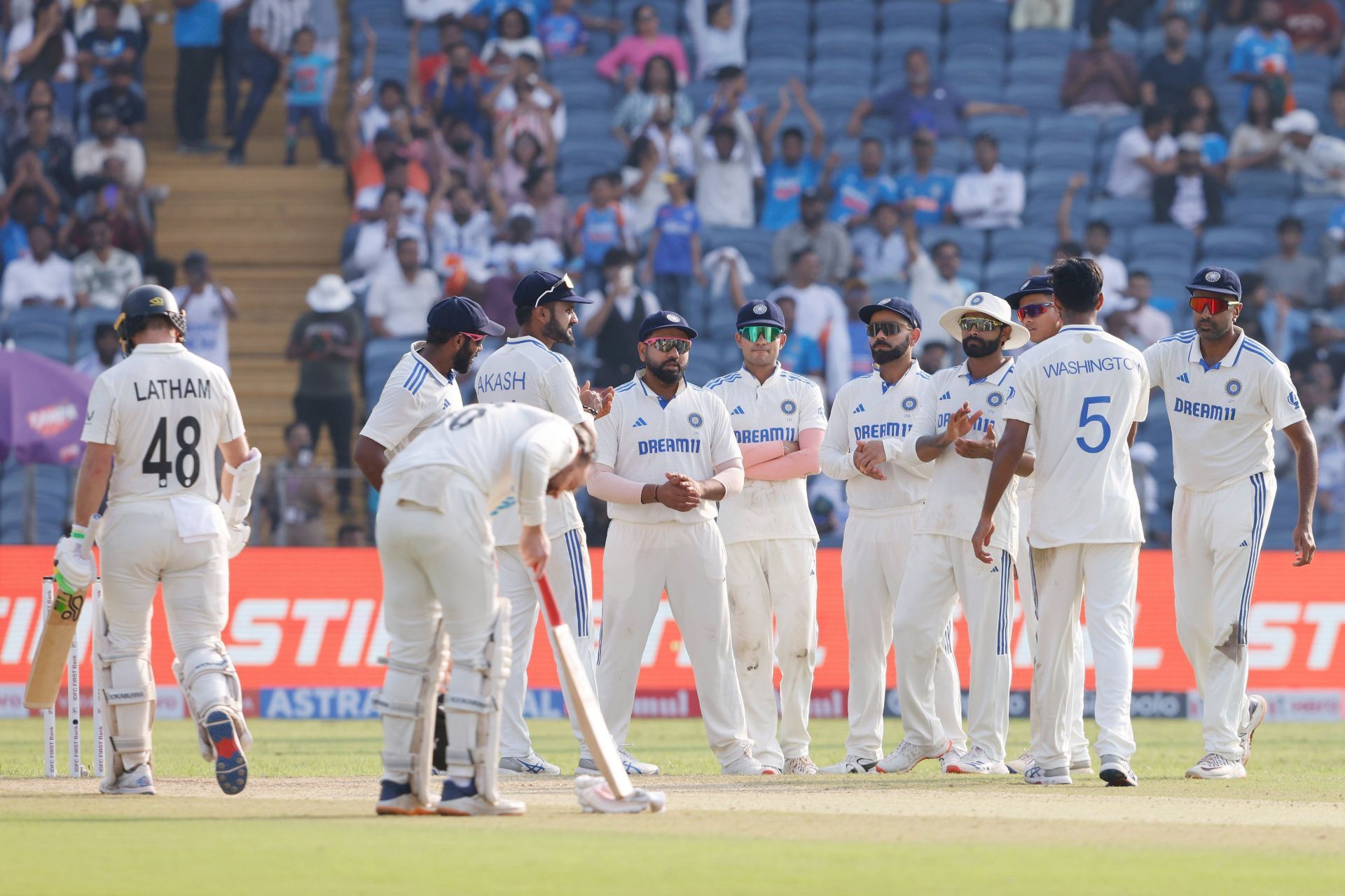 भारतीय टीम के WTC की राह हुई मुश्किल (Photo Credit - @BCCI)