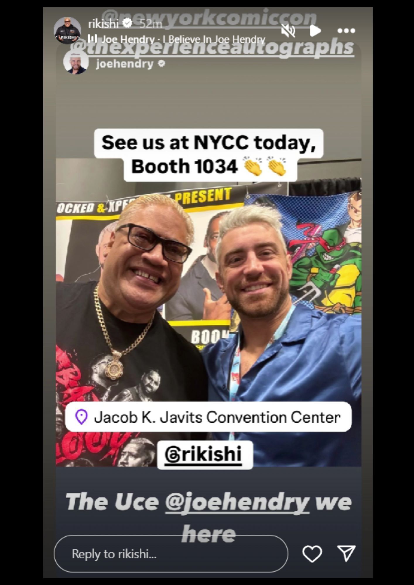 Rikishi and Joe Hendry [Photo via Joe&#039;s Instagram]