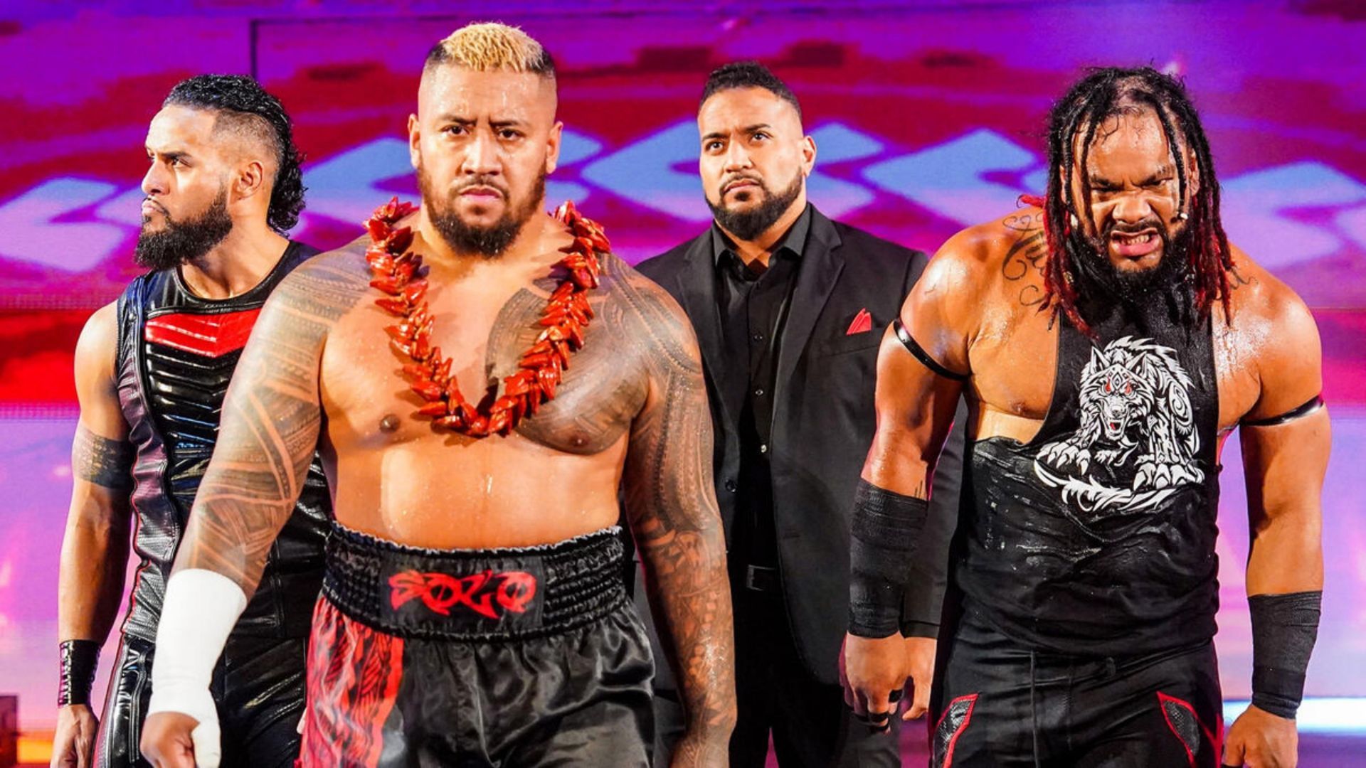 The Bloodline (Image credit: WWE.com)