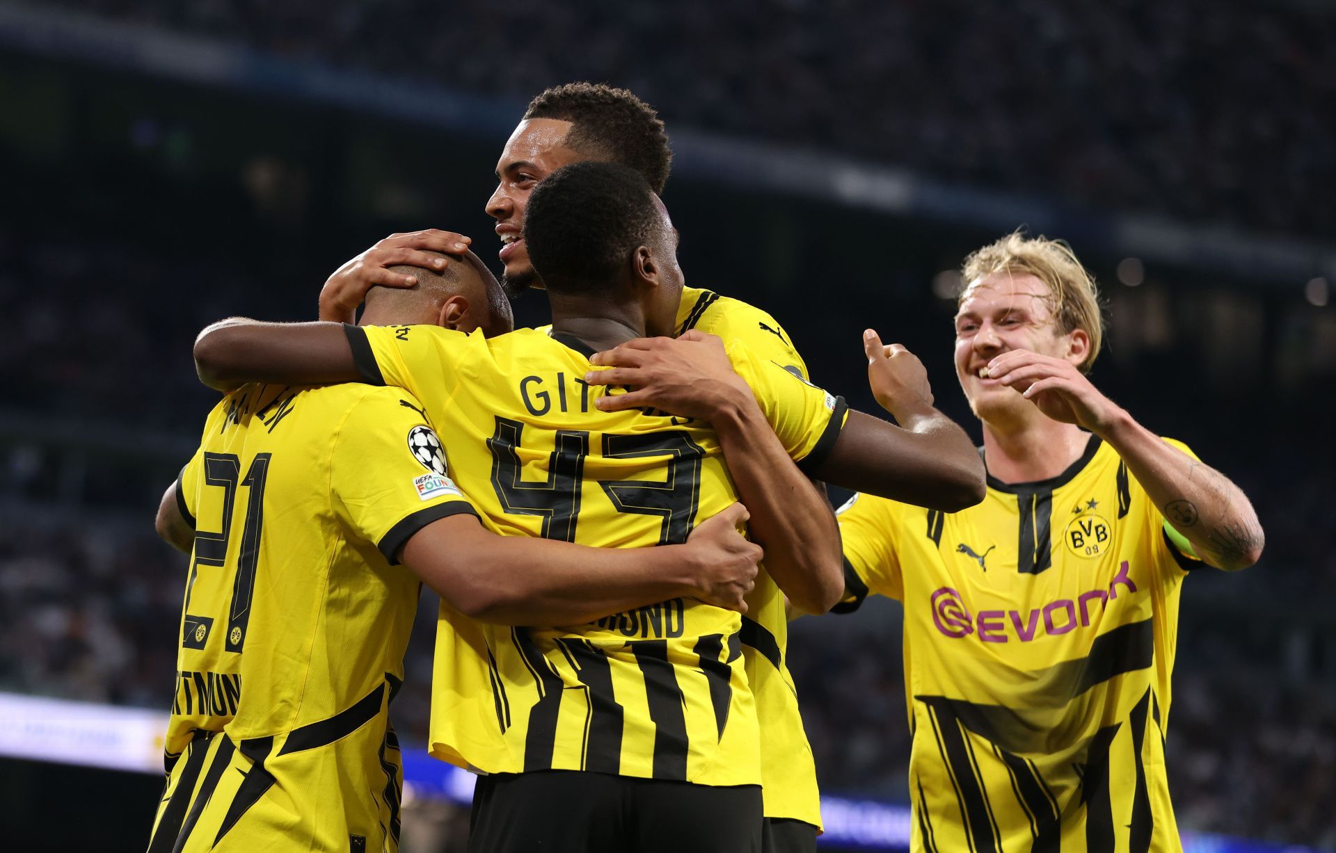 Real Madrid C.F. v Borussia Dortmund - UEFA Champions League 2024/25 League Phase MD3 - Source: Getty