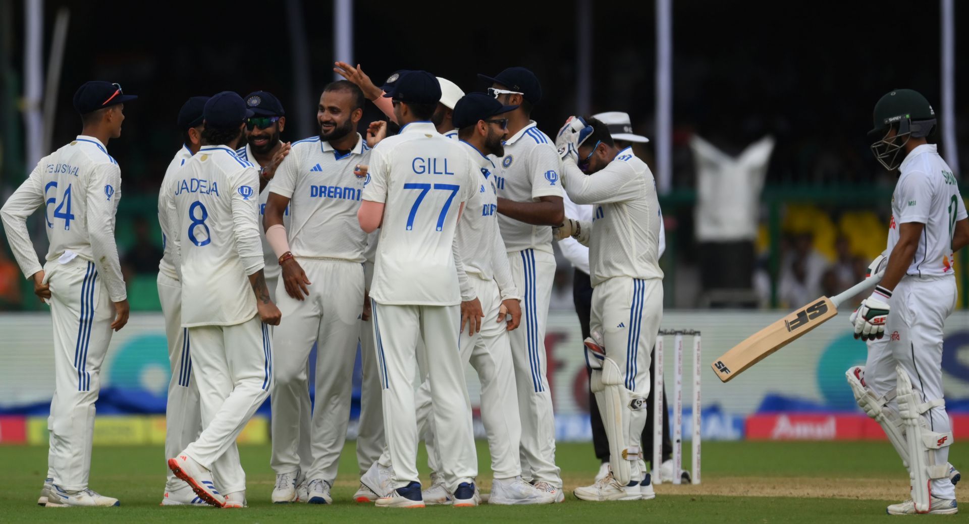 Test Cricket Match Between India And Bangladesh At Kanpur - Source: Getty