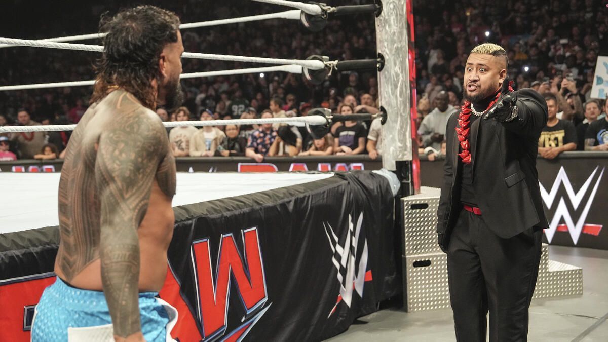 Jey Uso and Solo Sikoa on RAW! (Pic from WWE.com)