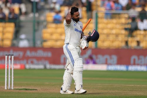 Rishabh Pant walks back after being dismissed on 99 (File image by Getty)