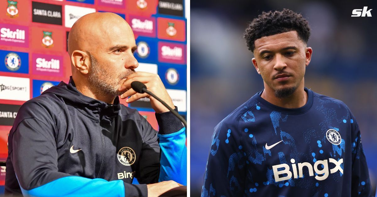 Chelsea manager Enzo Maresca has insisted that the decision to drop Jadon Sancho is purely a 