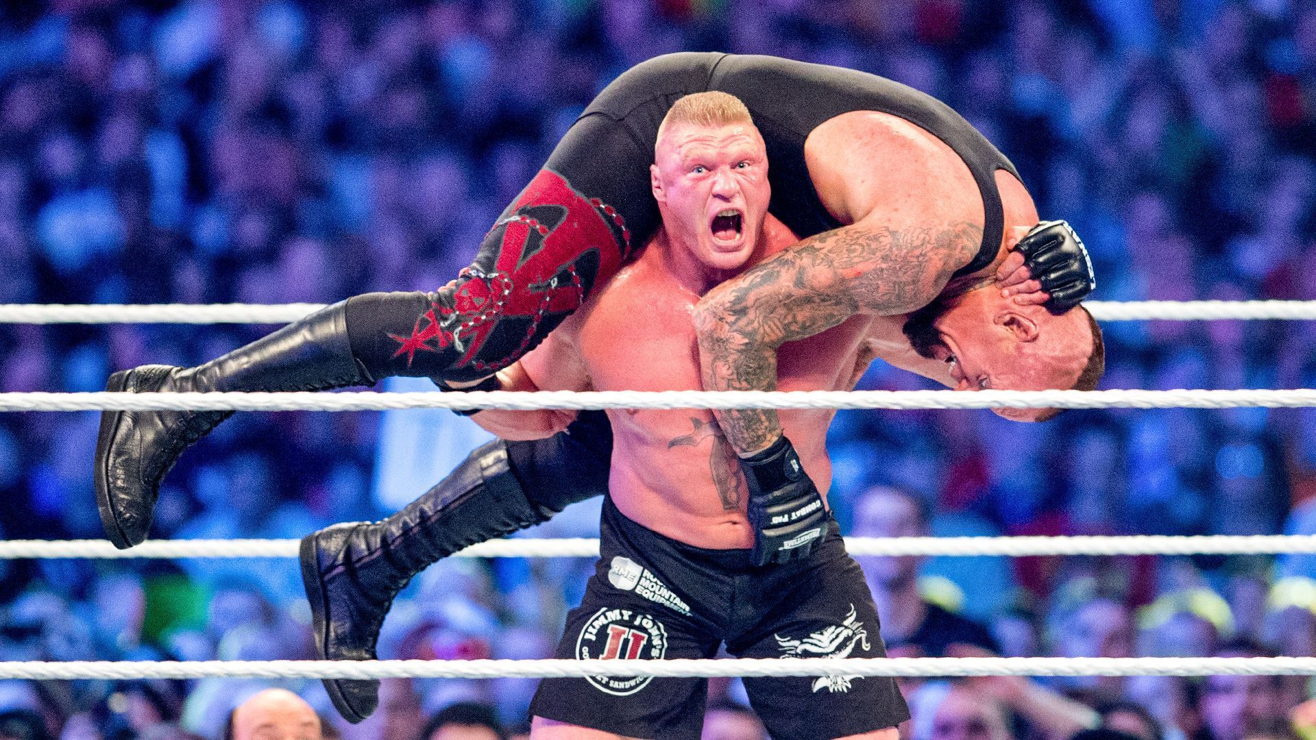 WWE दिग्गज का ब्रॉक लैसनर के खिलाफ रिकॉर्ड पर बड़ा बयान (Photo: WWE.com)