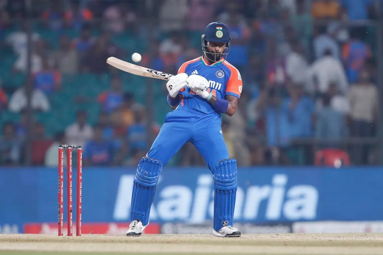 Pandya played a few audacious shots in the three T20Is against Bangladesh. [P/C: BCCI]