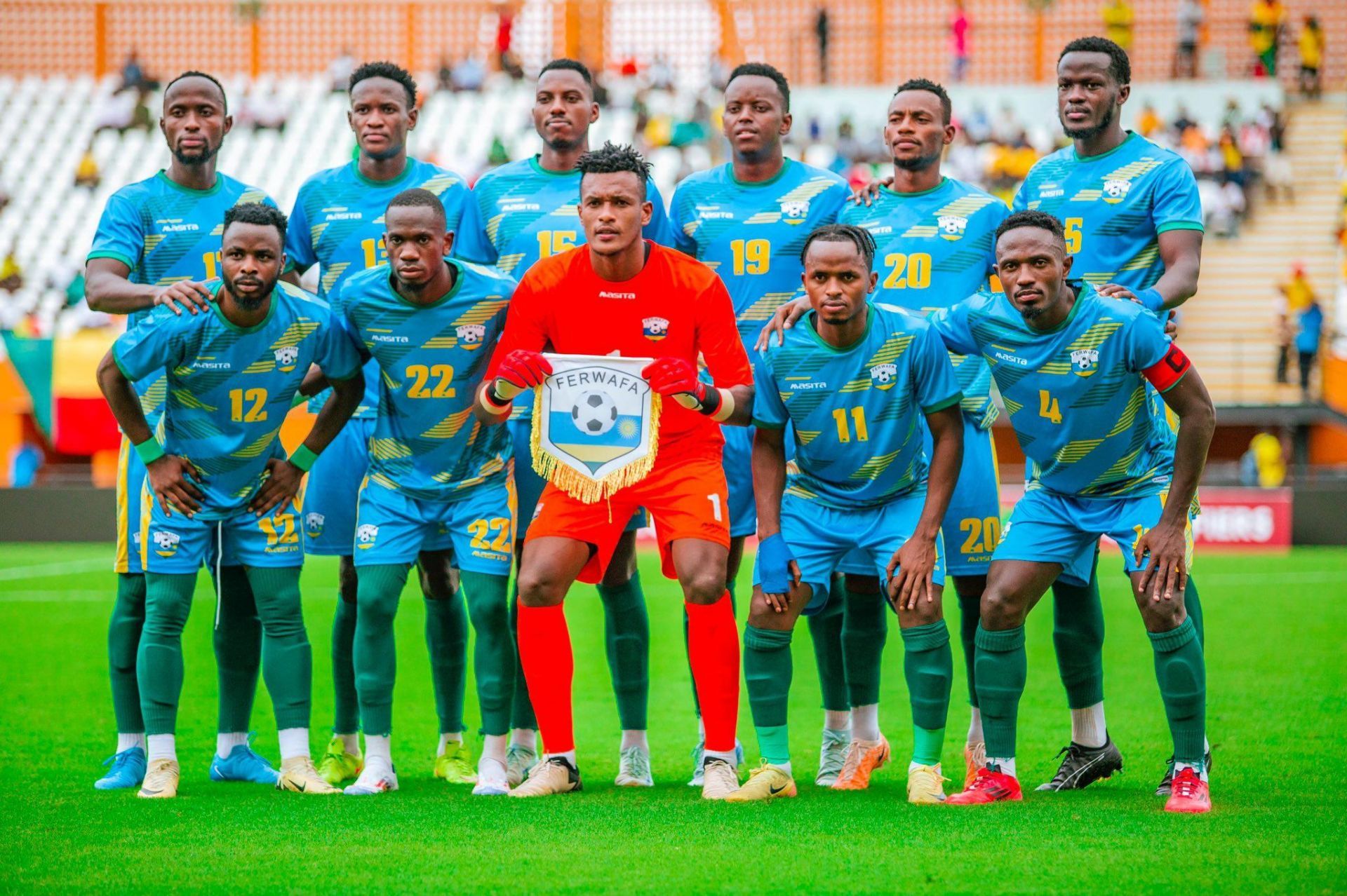 Rwanda host Benin on Tuesday. Credit: @FERWAFA on X 