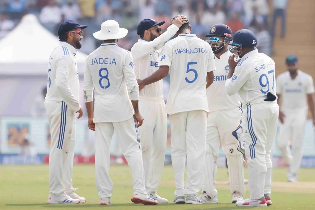 दूसरे सत्र के अंत में हुई भारत की वापसी (Photo Credit- BCCI.TV)