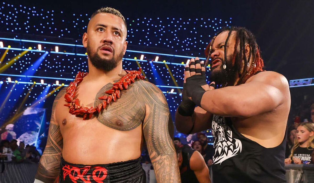 Solo Sikoa Bloodline has already outnumbered Roman Reigns &amp; Jimmy Uso. [Image credits: WWE.com]