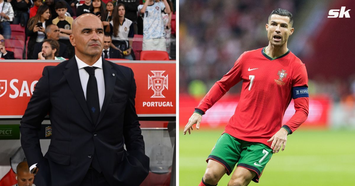 Roberto Martinez explains why he had to take Cristiano Ronaldo off despite scoring in Portugal&rsquo;s 3-1 win over Poland (Images from Getty)