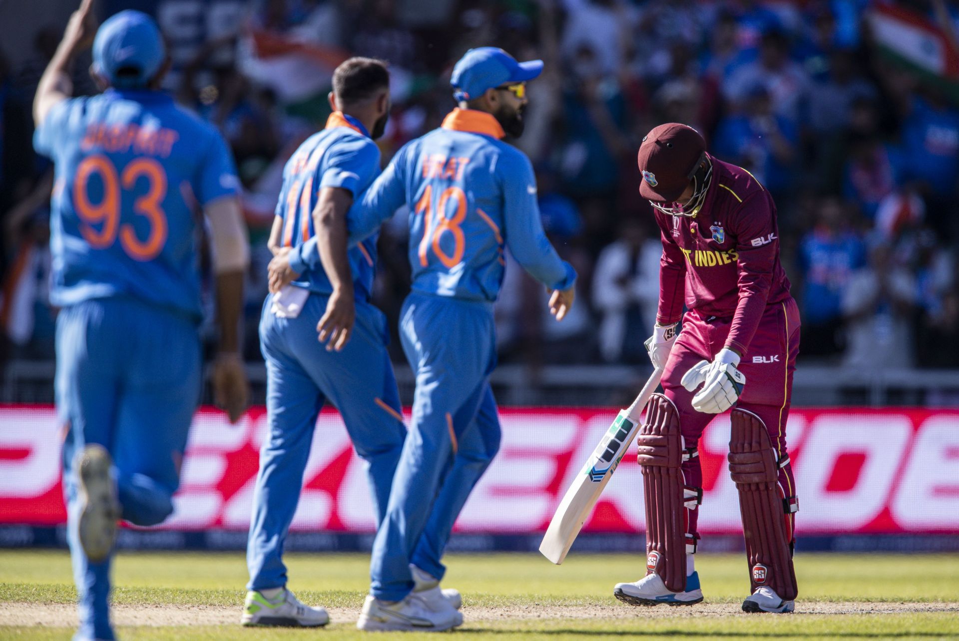 West Indies v India - ICC Cricket World Cup 2019 - Source: Getty